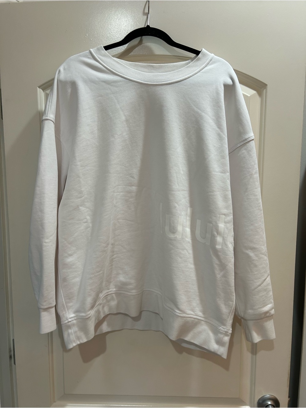 White Crewneck Sweater - Ulule (Brand Not Visible)
